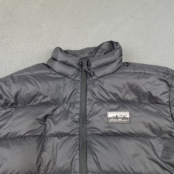 Eddie Bauer Jacket Mens Medium Down Puffer Packable Lightweight Winter Coat - Picture 4 of 12
